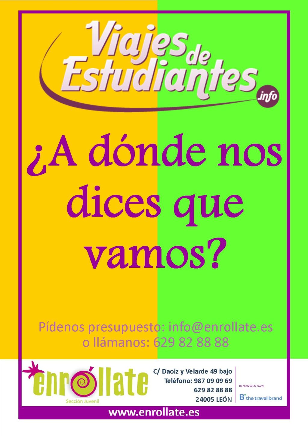 CÁRTEL VIAJES DE ESTUDIANTES 2023